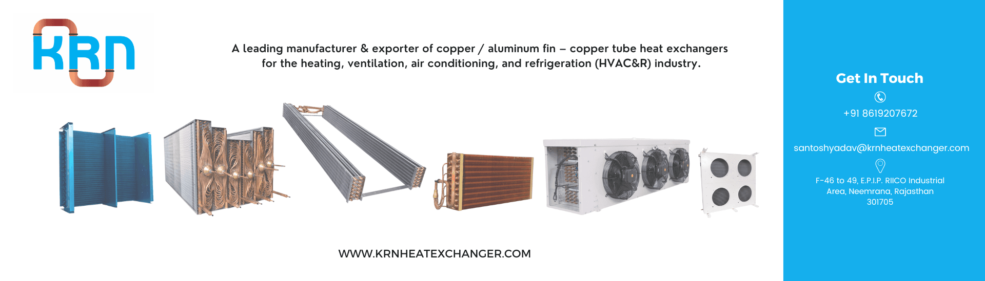 KRN HEAT EXCHANGER AND REFRIGERATION